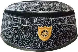 Muslim Kufi Hat ALW010 Islam Men Prayer Skull Cap Headware Ramadan Eid Gift