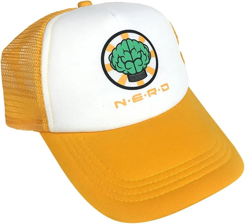 NERD Trucker Hat Gold
