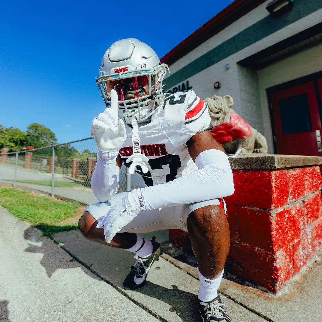NXTRND VZR3® Football Visor Clear Red