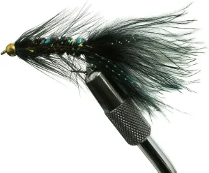 OCEAN CAT Bead Head Wooly Bugger Fly Fishing Flies for Trout and Freshwater Fish Wet Flies, 12 Pcs/Dozen
