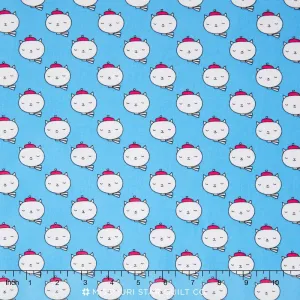 Oui Oui Paris - Hip Cats Bright Yardage