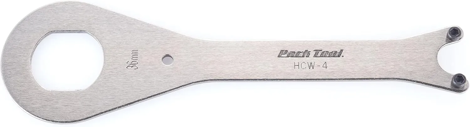 PARK TOOL (109916) HCW-4 Box End and Pin Spanner Crank Wrench (36mm)