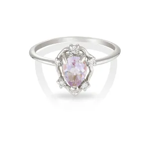 Peone | pink amethyst & diamonds