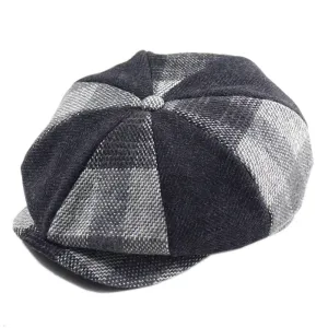 Ragdale Tartan Wool Newsboy Cap