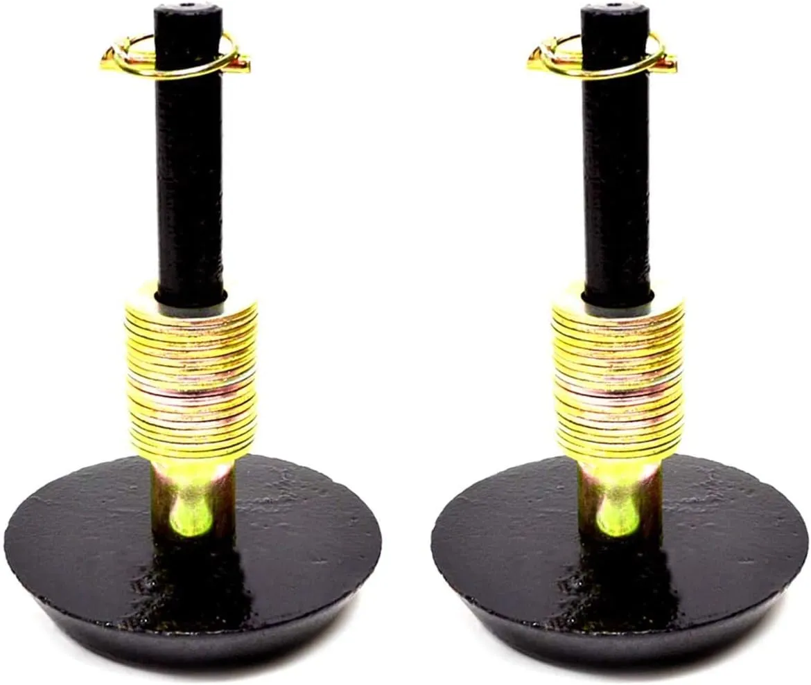 RUSSO (2 Snow Plow Shoes Skid Foot Assemblies fits Western 49067 49071 Meyer Boss Fisher Snow