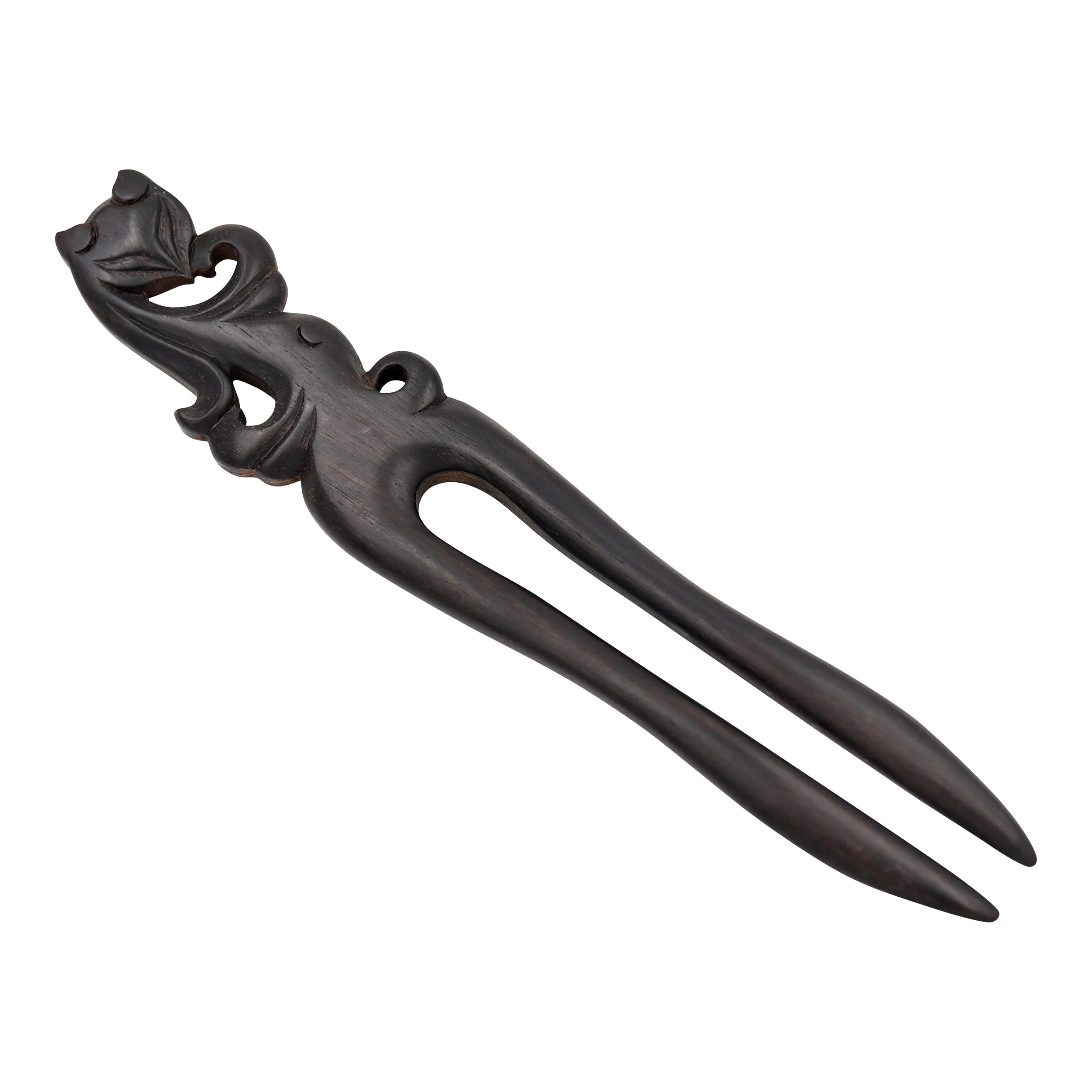 Sandalwood Hair Fork Chopstick Hair Pin Hair Sticks -  Fox