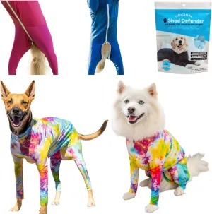 Shed Defender Original Dog Onesie for Dog Shedding, Seen on Shark Tank, Lightweight Breathable, Bodysuit for Dogs, Recovery Suit, Jumpsuit, Dog Body Suit, Shed Shirt, Post Surgery Onesie, Vet Approved