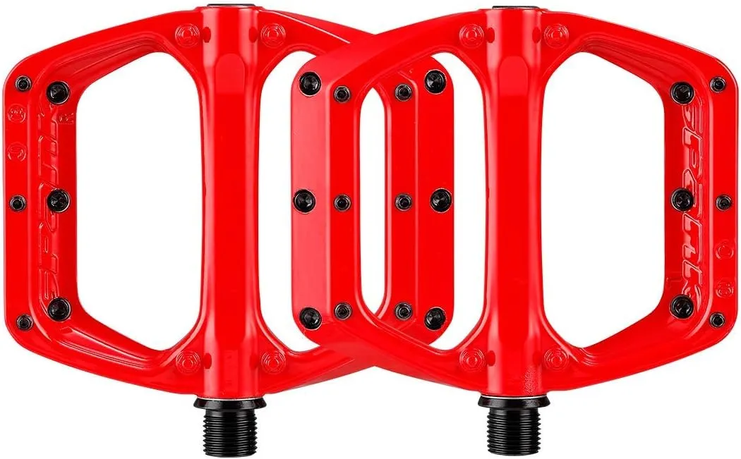 SPANK Spoon DC Pedals. Forged Alloy Body is Shot peened and Anodized for Increased Durability