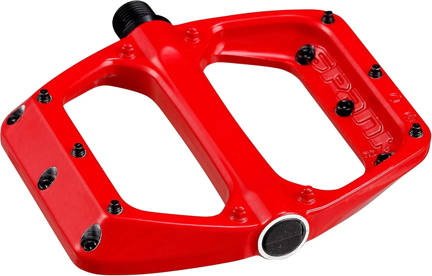 SPANK Spoon DC Pedals. Forged Alloy Body is Shot peened and Anodized for Increased Durability