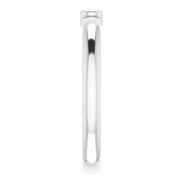 Sterling Silver 2-Circle Engravable Family Ring