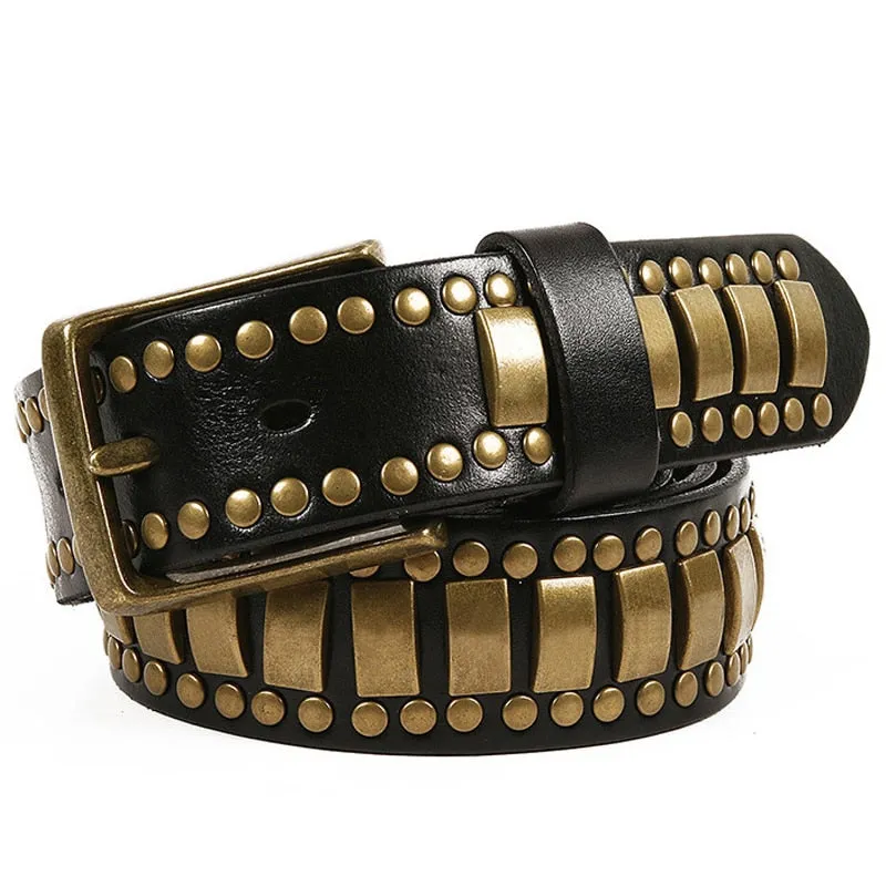 Studded Punk Rock Belts - Unisex Style