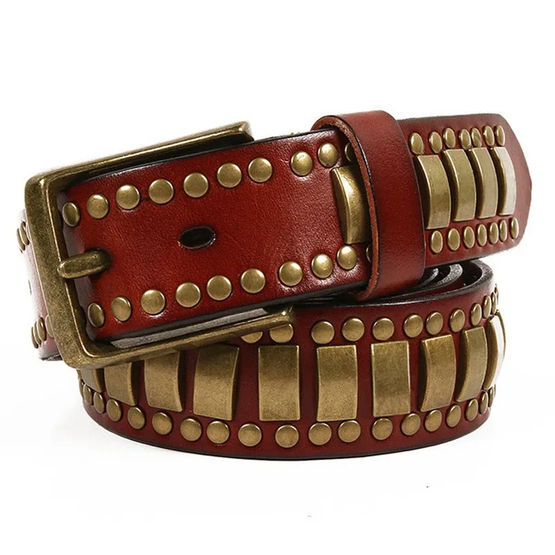 Studded Punk Rock Belts - Unisex Style