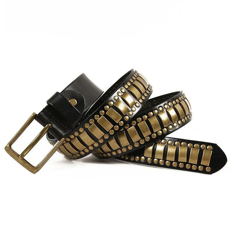 Studded Punk Rock Belts - Unisex Style