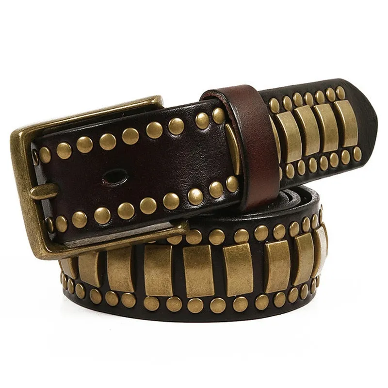 Studded Punk Rock Belts - Unisex Style