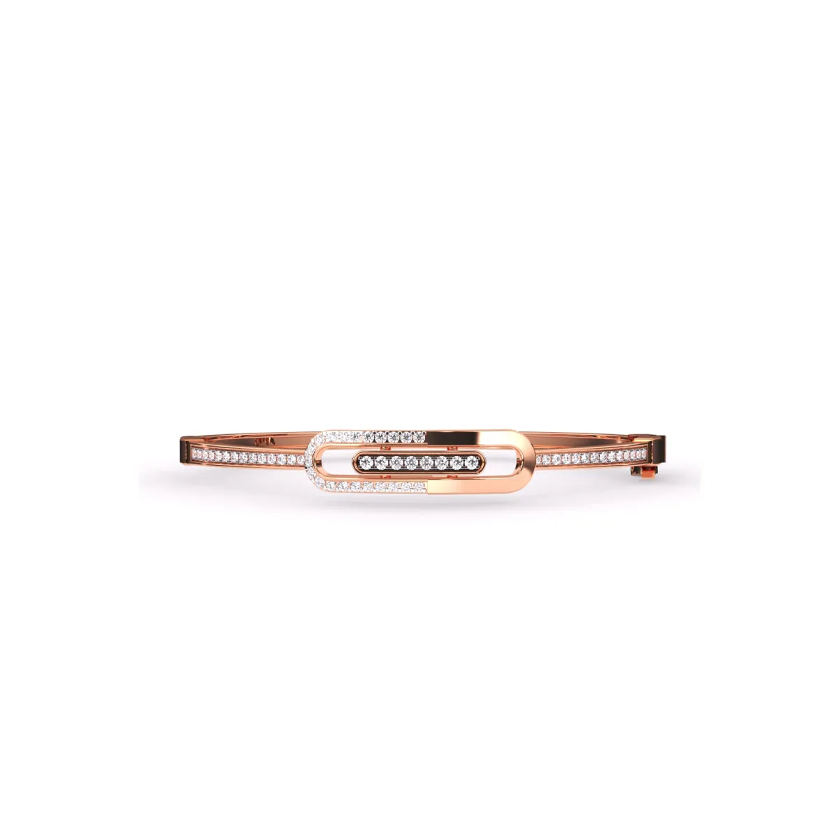 Stylish Diamond Bangle Bracelet