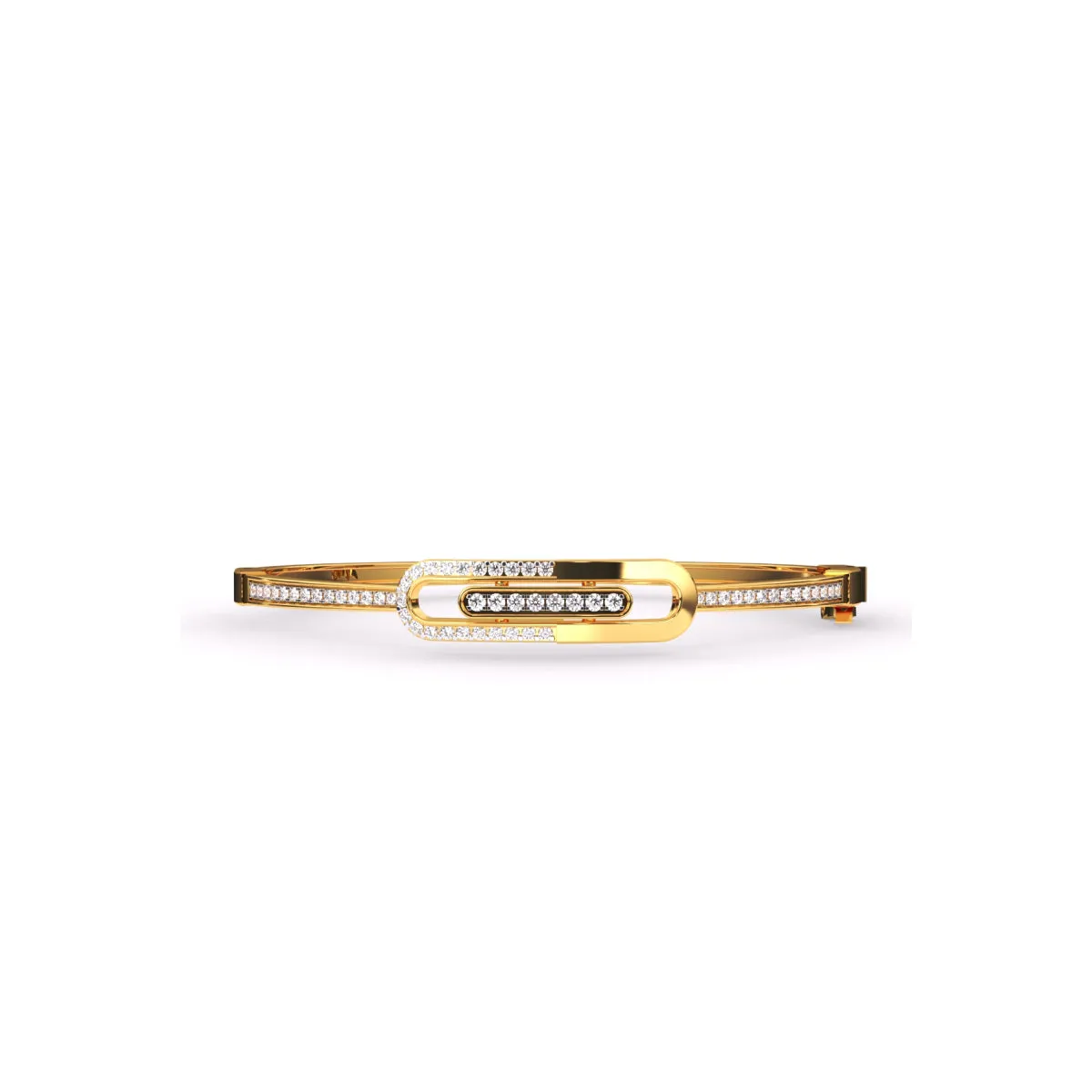 Stylish Diamond Bangle Bracelet