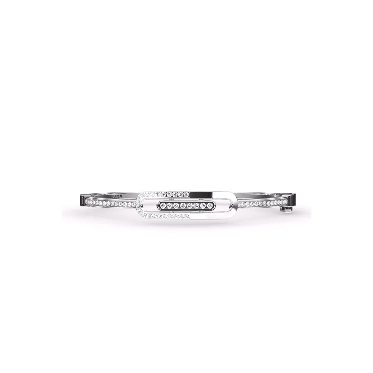 Stylish Diamond Bangle Bracelet