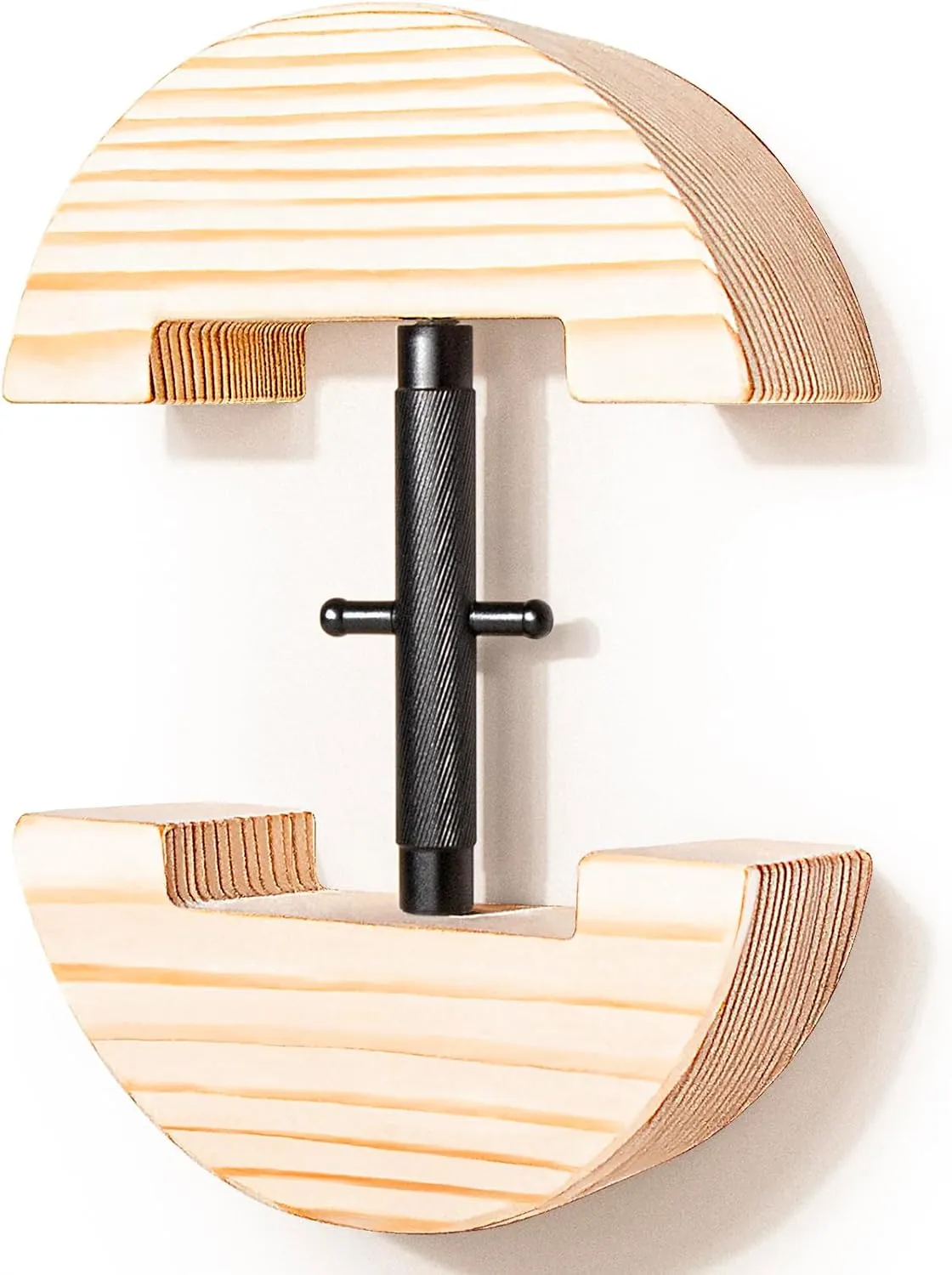 Upgraded Hat Stretcher, Adjustable Hat Stretcher for Fitted Hats, Hat Jack Stretcher Fitted Hat Size 7 to 8 1/2, Cowboy Hat Stretcher Fit All Caps - Wooden Heavy Duty of Hat Extender w. a Rotating Rod