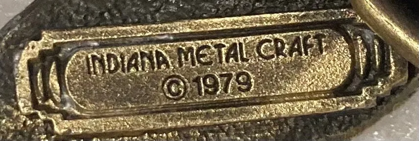 Vintage 1979 Metal Belt Buckle, Brass, Canadian Goose, Duck, Mallard, Wildlife, Nature, Nice Western Design, 3 1/2" x 2 1/2", Heavy Duty