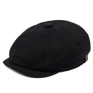 Willock Plain Cotton Newsboy Cap