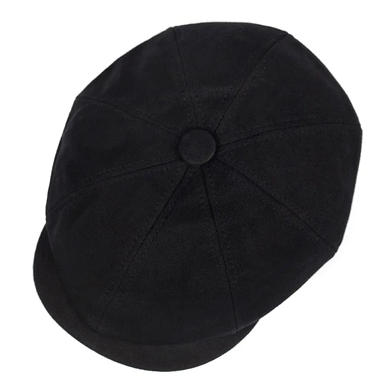 Willock Plain Cotton Newsboy Cap