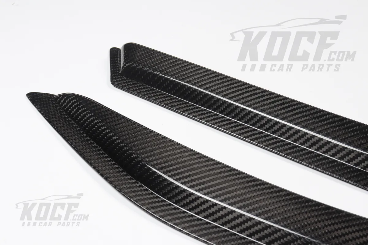 Window Visors Rain Guards Real Carbon Fiber Compatible for 2018-2024 Toyota Camry
