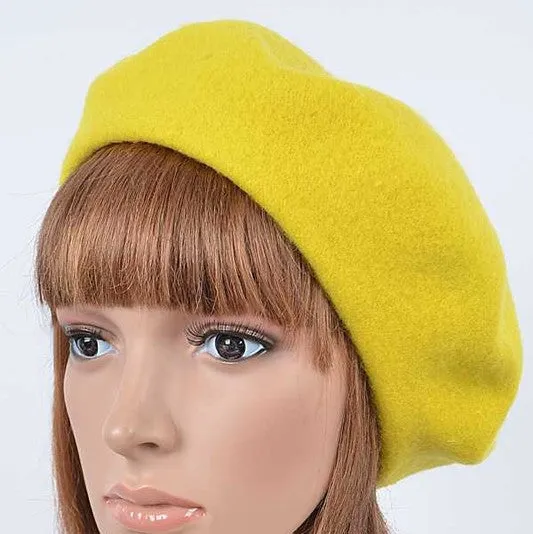 Wool Blend Fashion Beret