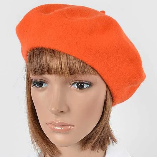 Wool Blend Fashion Beret