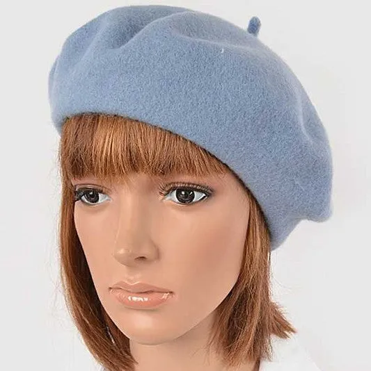 Wool Blend Fashion Beret