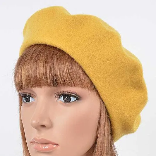 Wool Blend Fashion Beret