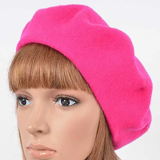 Wool Blend Fashion Beret