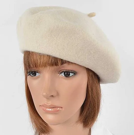 Wool Blend Fashion Beret