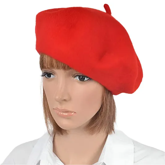 Wool Blend Fashion Beret