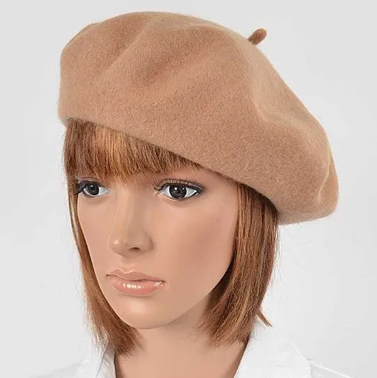 Wool Blend Fashion Beret