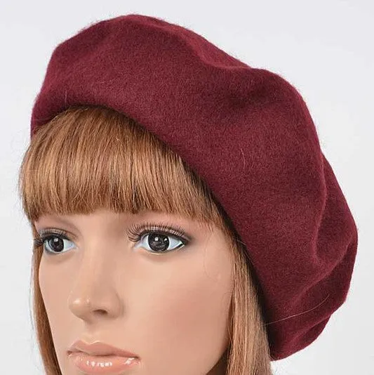 Wool Blend Fashion Beret