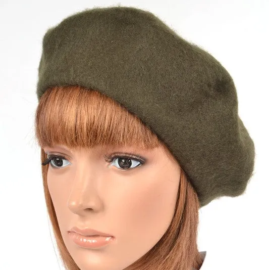 Wool Blend Fashion Beret