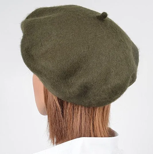 Wool Blend Fashion Beret