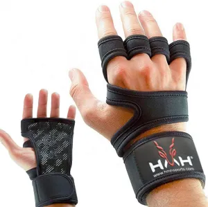 Workout Gloves Weight Lifting Gym Gloves for Men Women Wrist Support Padded Adjustable & Ventilated Grip Palm Protection Exercise Fitness Gloves, Pull ups